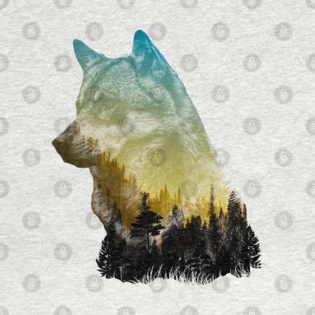 Wolf lover mountain by PrettyPittieShop